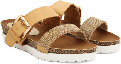 Addons Women BEIGE Flats