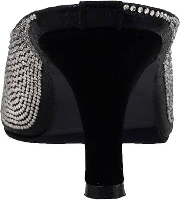 Mochi Women 11,Black Heels