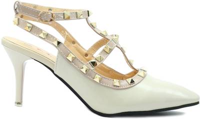 Shuberry Women White Heels