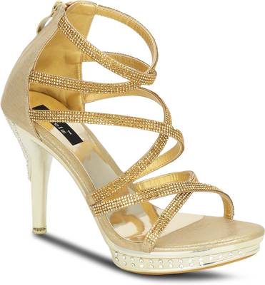 Kielz Women Gold Heels