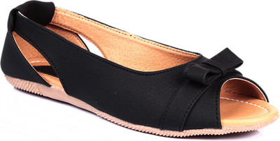 

Bare Soles Women Black Flats