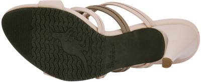 Shumiya Women Cream Heels