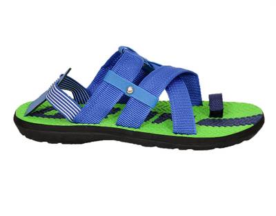 Flute Men Blue and green Sandals