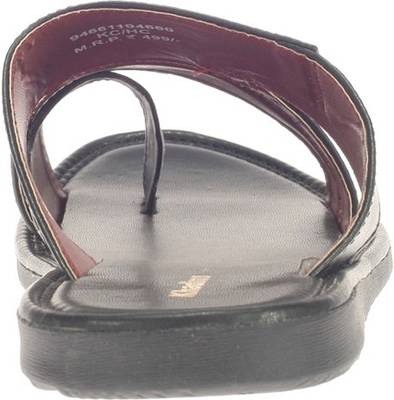 Khadim's Men Black Sandals