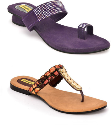 

Indirang Women Multicolor Flats