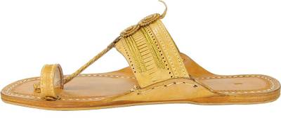 eKolhapuri Men Yellow Sandals