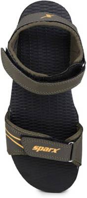 Sparx Men Black Sandals