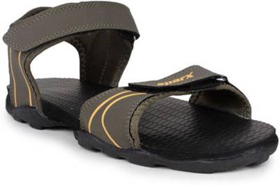 Sparx Men Black Sandals