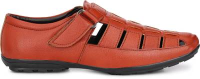 HNT Men Tan Sandals