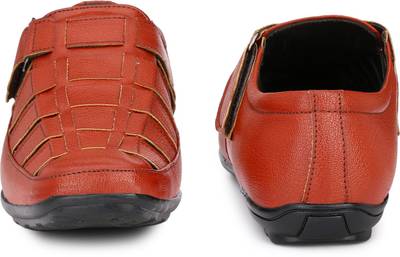 HNT Men Tan Sandals