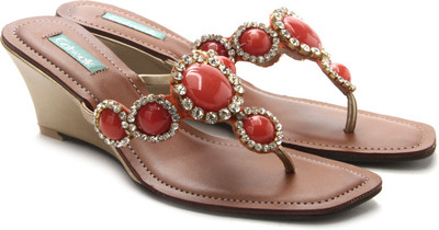 

Catwalk Women Orange Wedges
