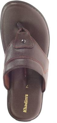 Khadim's Men Black Sandals