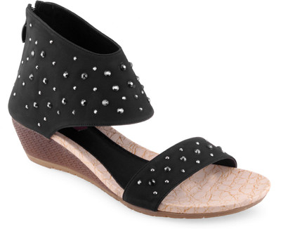 Shuz Touch Women BLACK Wedges