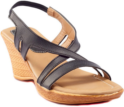 

Dolphin Miles Women Black Wedges