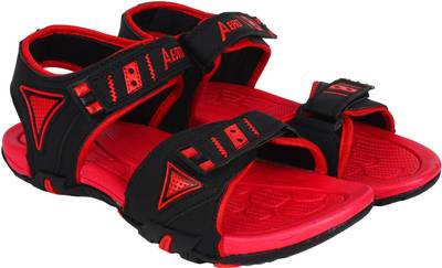 Aero Men BLK::RED::RED Sandals