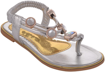 

Glinchy Girls Sports Sandals(Silver