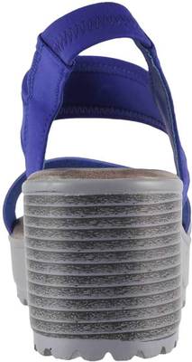 Mochi Women 45,Blue Heels
