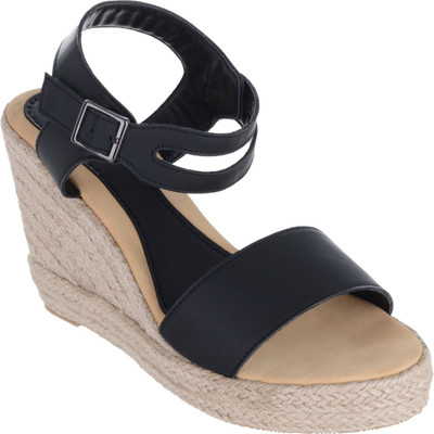 

Sherrif Shoes Women black Wedges