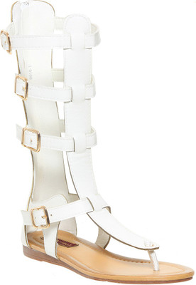 

Flat n Heels Women White Flats