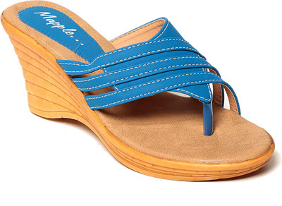 

Adorn Women Blue Wedges
