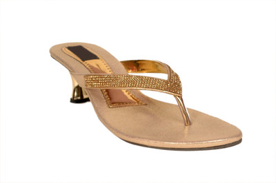 

Bora Bora Women Gold Heels
