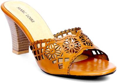 Marc Loire Women Tan Heels