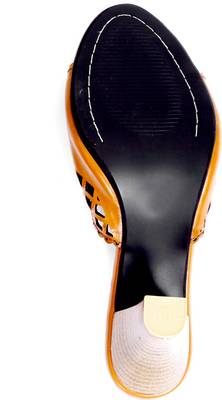 Marc Loire Women Tan Heels