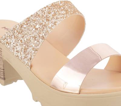 Mochi Women 22,Chikoo Heels