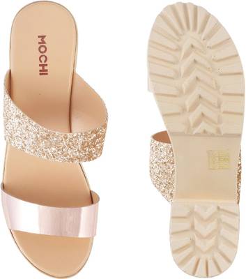 Mochi Women 22,Chikoo Heels