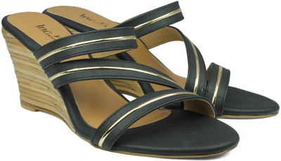 

Inc.5 Women BLACK Wedges