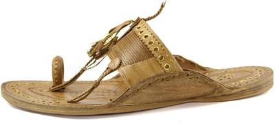 eKolhapuri Men Yellow Sandals