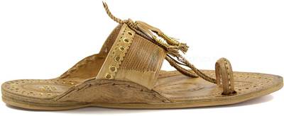 eKolhapuri Men Yellow Sandals