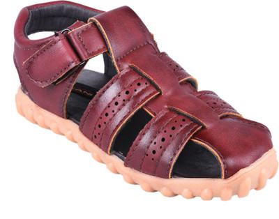 

Trilokani Boys Sports Sandals, Cherry