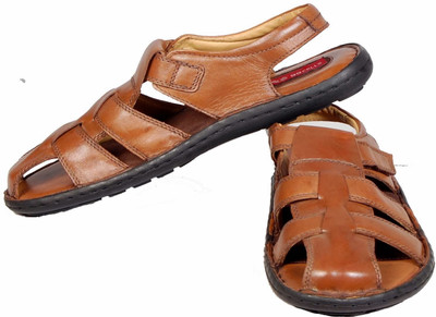 

99Cells Men Tan Sandals