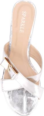 MGW Women silver Heels