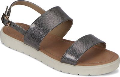 

Flora Women Grey Wedges