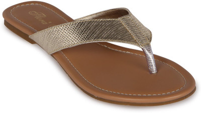 

Flora Women 22, Gold Flats