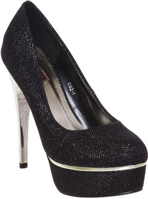 

Flat n Heels Women Black Heels