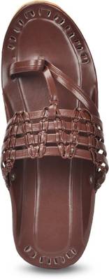 Paduki Men Maroon Sandals
