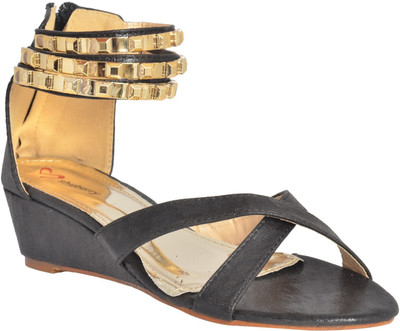 

Shuberry Women Black Wedges