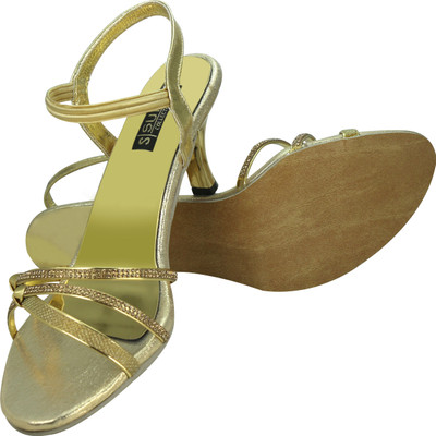 

Sumi Collections Girls Heels, Golden