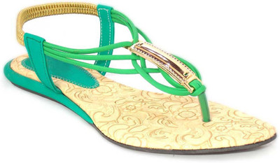

Aleg Women Green Flats