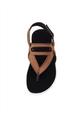 Shoegaro Men Black Sandals