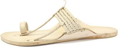 eKolhapuri Men Yellow Sandals
