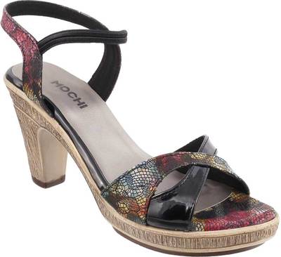 Mochi Women 11,Black Heels