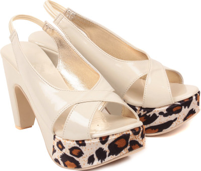 

Bare Soles Women beige Heels