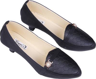 Goyal Women Black Heels