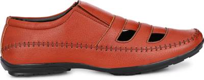 HNT Men Tan Sandals