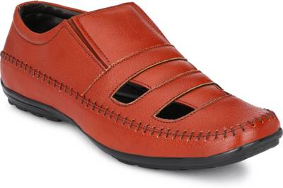 HNT Men Tan Sandals
