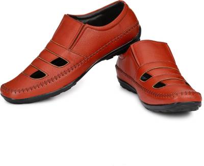 HNT Men Tan Sandals